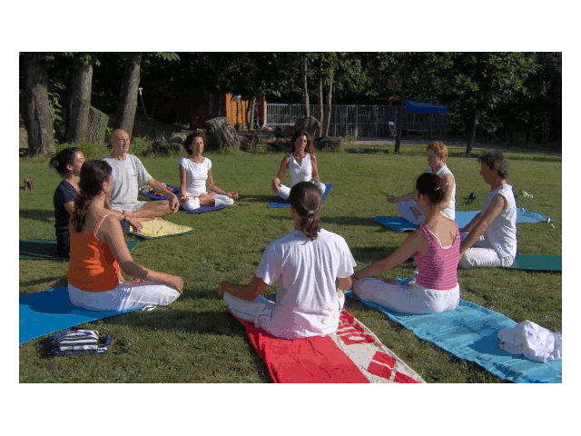 yoga al parco